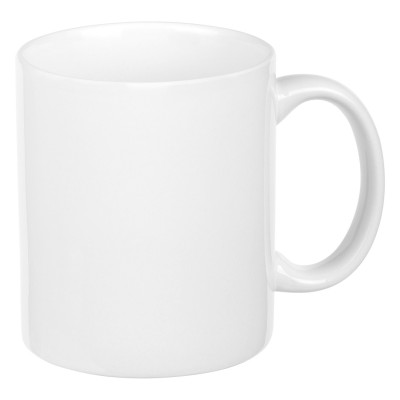 LASSI PRIME, stoneware sublimation mug, a grade, 325 ml, white