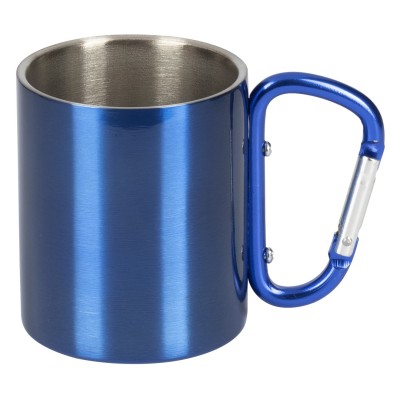 HIKE C, metal mug, 200 ml, blue