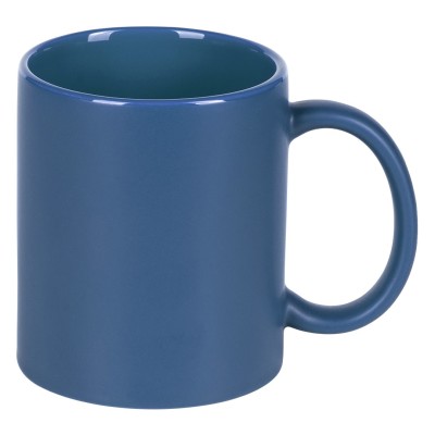 BARTON MATT, stoneware mug, 325 ml, azure
