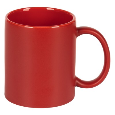 BARTON MATT, stoneware mug, 325 ml, red