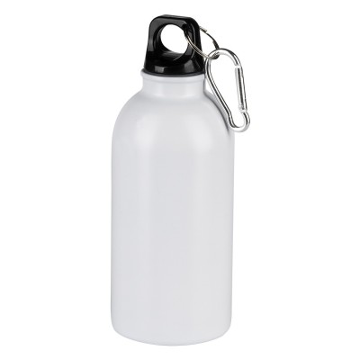 CAMPUS STEEL, water bottle, 400 ml white