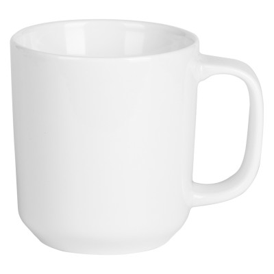 MOKA, fine stoneware mug, 275 ml, white