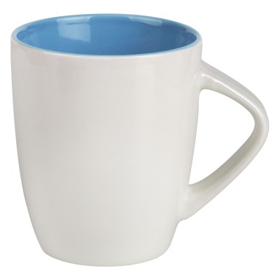 LILLY, fine stoneware mug, 300 ml, sky blue