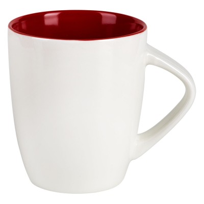 LILLY, fine stoneware mug, 300 ml, red