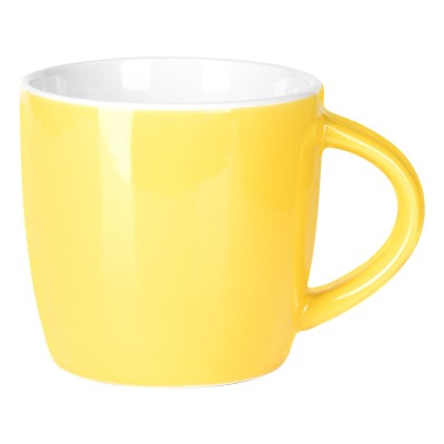 BERRY, stoneware mug, 300 ml, yellow