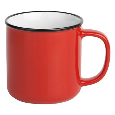 BETTY, stoneware mug, 250 ml, red