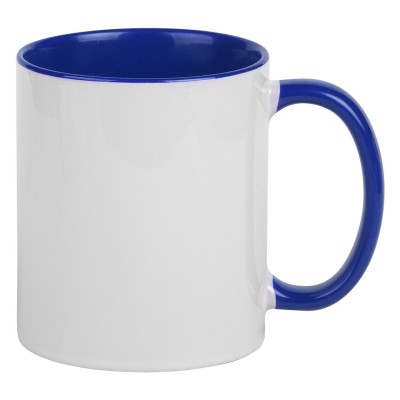 MIA, stoneware sublimation mug, 325 ml, blue