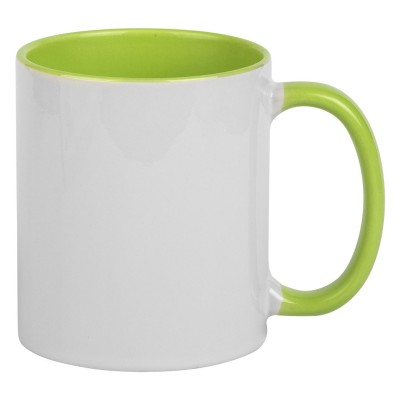 MIA, stoneware sublimation mug, 325 ml, kiwi