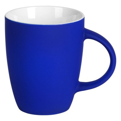 LUCIA SOFT, stoneware mug, 300 ml, royal blue