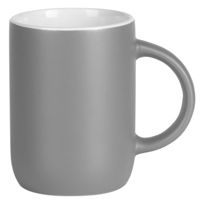 AGNES, stoneware mug, 310 ml, dark gray