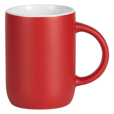 AGNES, stoneware mug, 310 ml, red