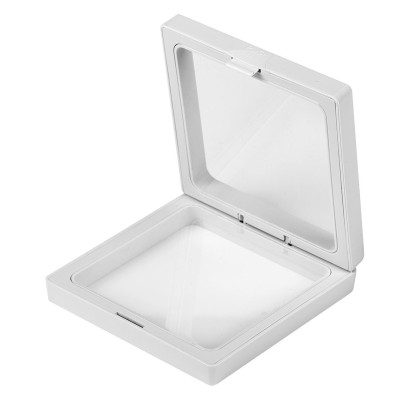 SPACE 9, plastic gift box, white