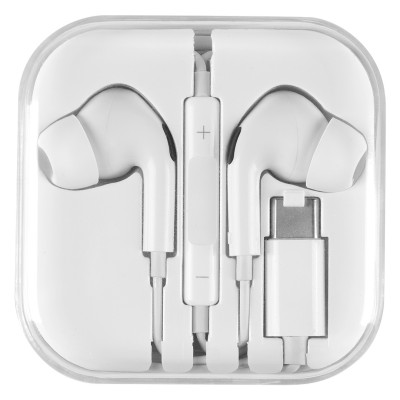 PIN, earbuds, white