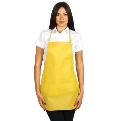CUISINA, biodegradable apron, yellow