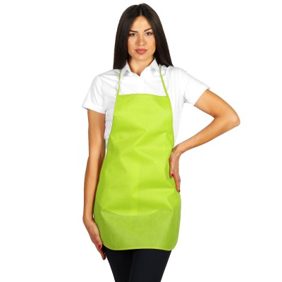 CUISINA, biodegradable apron, kiwi