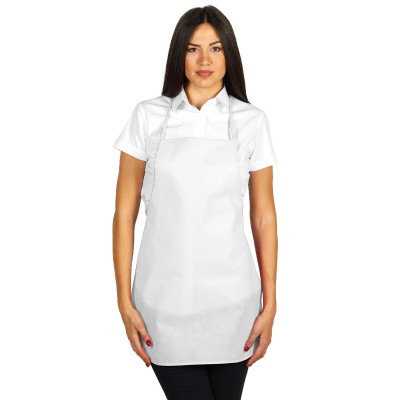 CUISINA, biodegradable apron, white