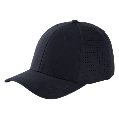 ROCKET, cap, 6 panels, velcro back closure, blue