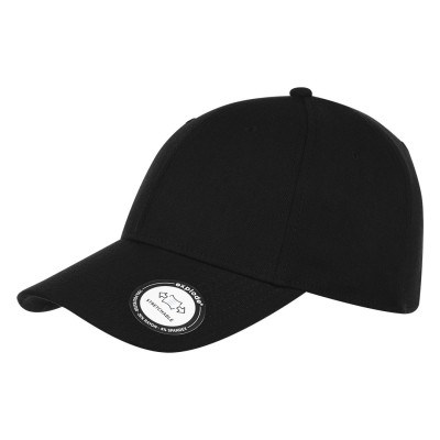 SPOTTER, cap, 6 panels, rubber back closure, black