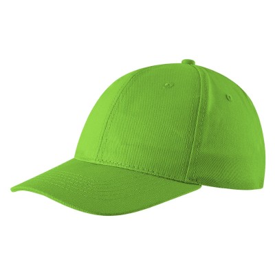 SCOUT, cap with 6 panels, velcro back closure, kiwi