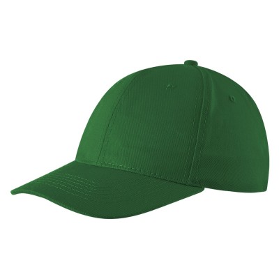 SCOUT, cap with 6 panels, velcro back closure, kelly green