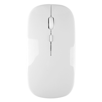 DIGITAL, rf wireless mouse with rechargable battery, white