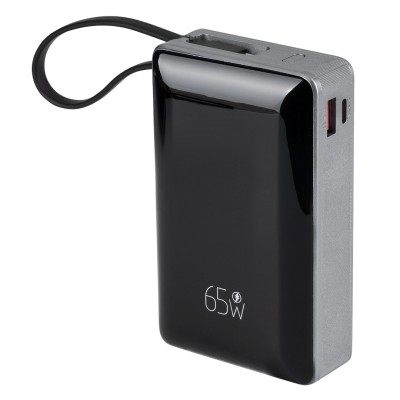 ZEST 20PD 65W, laptop power bank, 20.000 mah, 65w, dark gray