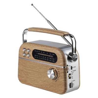 RETRO TUNE, radio and wireless speaker, 3w, beige