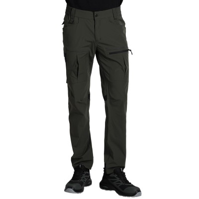 PANTHER PANTS S, elastic work pants, olive