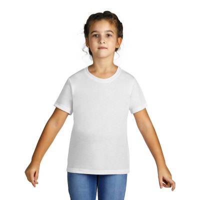 SUBLI KID, kids' t-shirt, suitable for sublimation, white