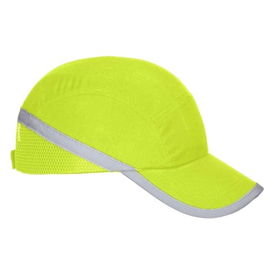 IMPACT, safety bump cap, neon yellow