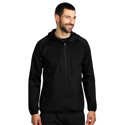 COOPER, unisex hooded sweatshirt black
