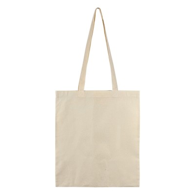 NATURELLA 130, cotton shopping bag, 130 g/m2, beige