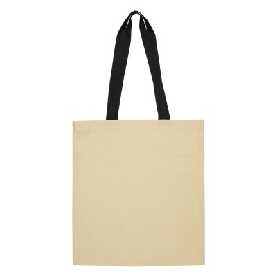 DOVE, cotton shopping bag, 130 g/m2, black