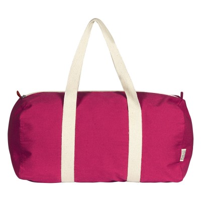 BOUNTY, recycled cotton duffle bag, 320 g/m2, pink