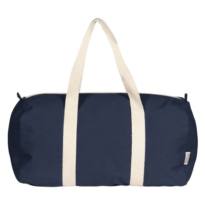 BOUNTY, recycled cotton duffle bag, 320 g/m2, blue