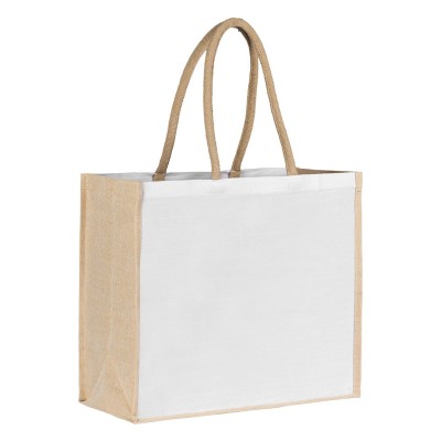 JUCO, shopping bag, white