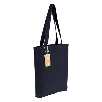 ALOE, recycled cotton bag, 300 g/m2, blue