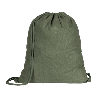 KIWI, recycled cotton backpack, 200 g/m2, olive
