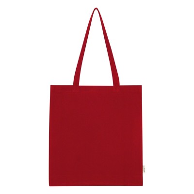 FRAGOLA, recycled cotton bag, 220 g/m2, red