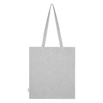 NATURELLA MELANGE 120, recycled cotton bag, 120 g/m2, gray