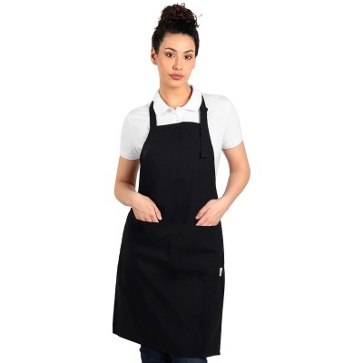 ECO CHEF, apron, 180 g/m2, black