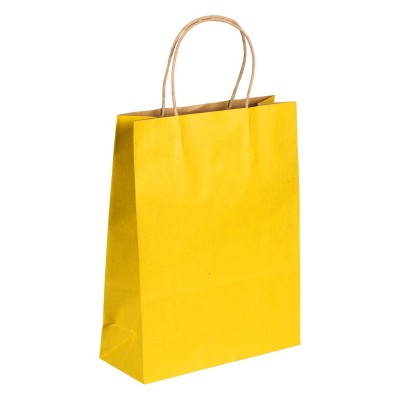 LOLA MIDI, paper bag, 120 g/m2, yellow