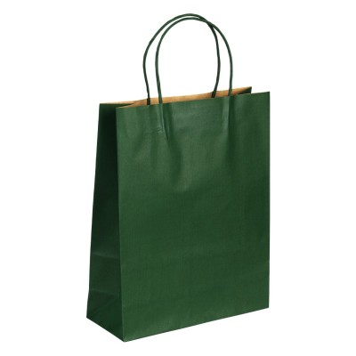 LOLA MIDI, paper bag, 120 g/m2, green