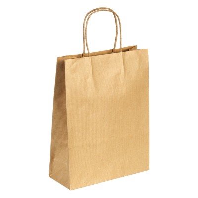 LOLA MIDI, paper bag, 120 g/m2, beige