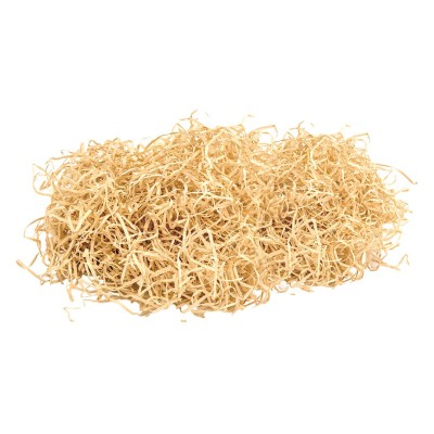 WOOL 10, wood wool for product packing, 10 kg, beige