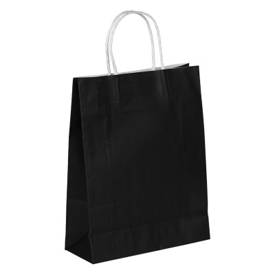 LEXA, paper bag, 110 g/m2, black