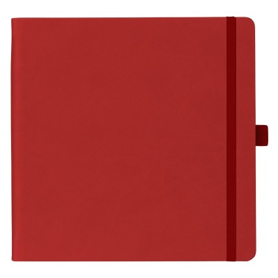 KUNST, notebook 17.4 x 17.4 cm, red