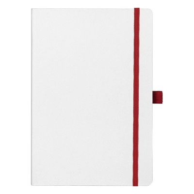 CODE WHITE, a5 notebook, red