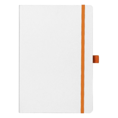 CODE WHITE, a5 notebook, orange