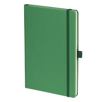 MELA, a5 notebook, kelly green